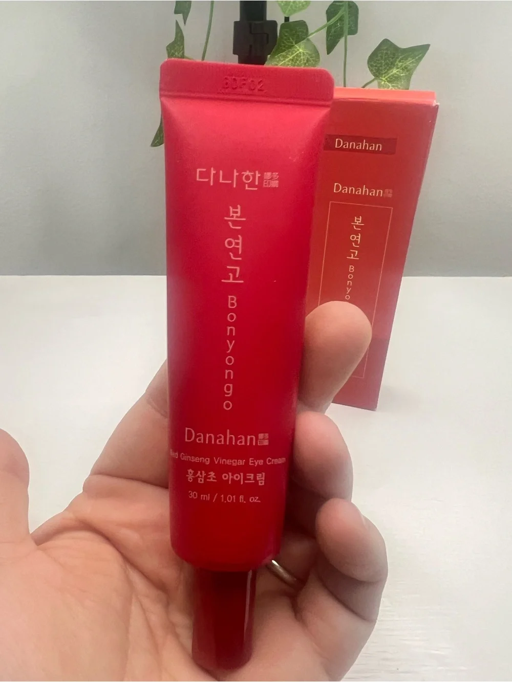 NWT Danahan Bonyongo Red Ginseng Vinegar Eye Cream 30ml